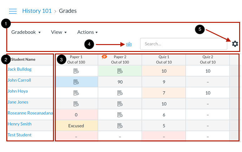 grade assignments on canvas